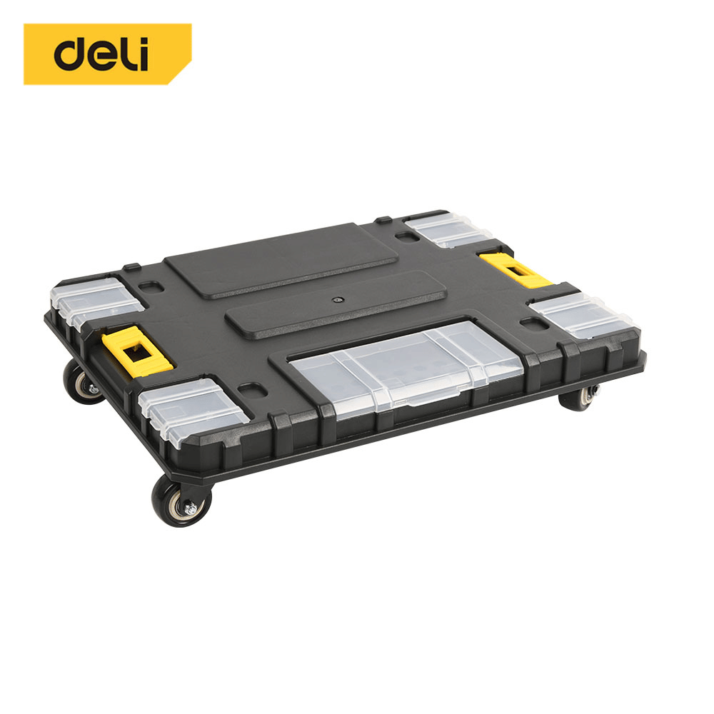 กล่องใส่อุปกรณ์ DELI EDL435F-YL-01 46.3X35X4.5 ซม. สีดำ_0